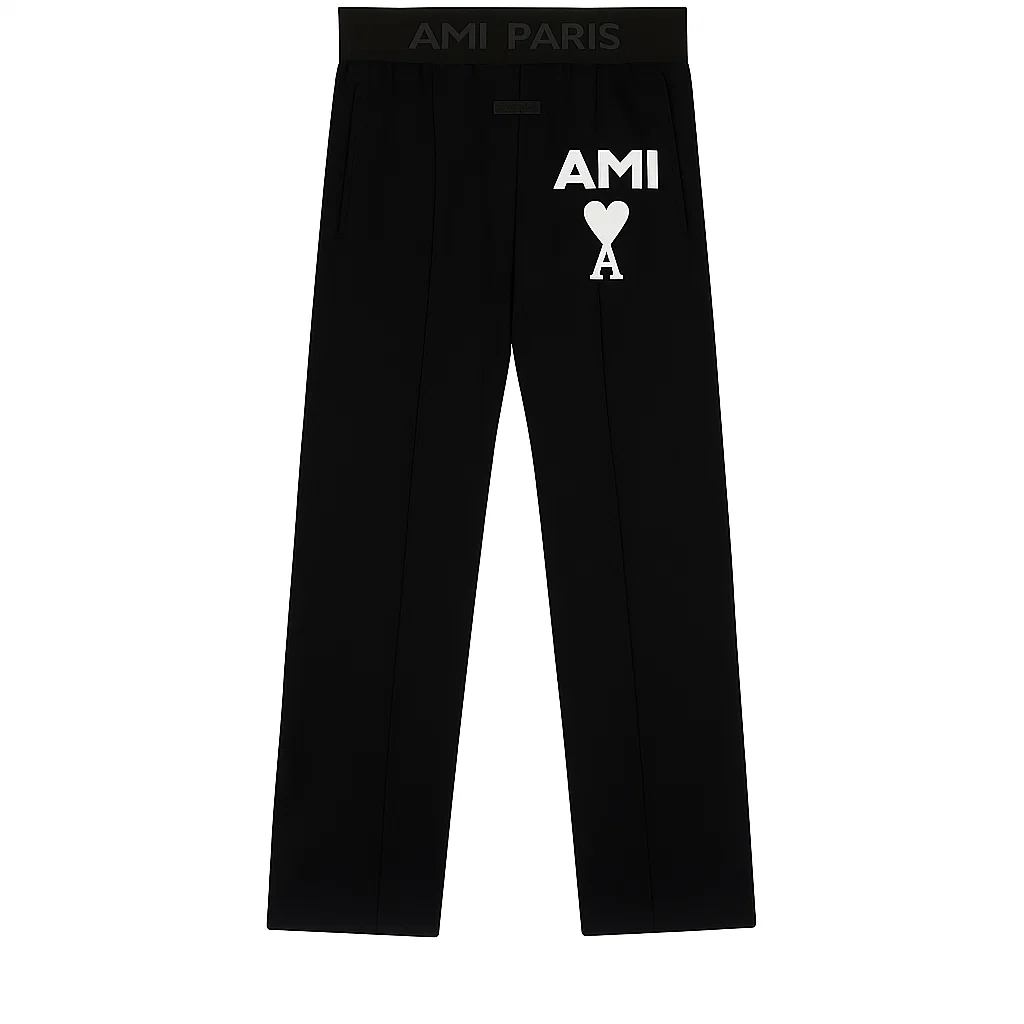AMI Paris Slate Black Sweatpants AMI Paris Slate Black Sweatpants