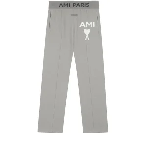 AMI Paris Slate Sweatpants in Minimalist Grey