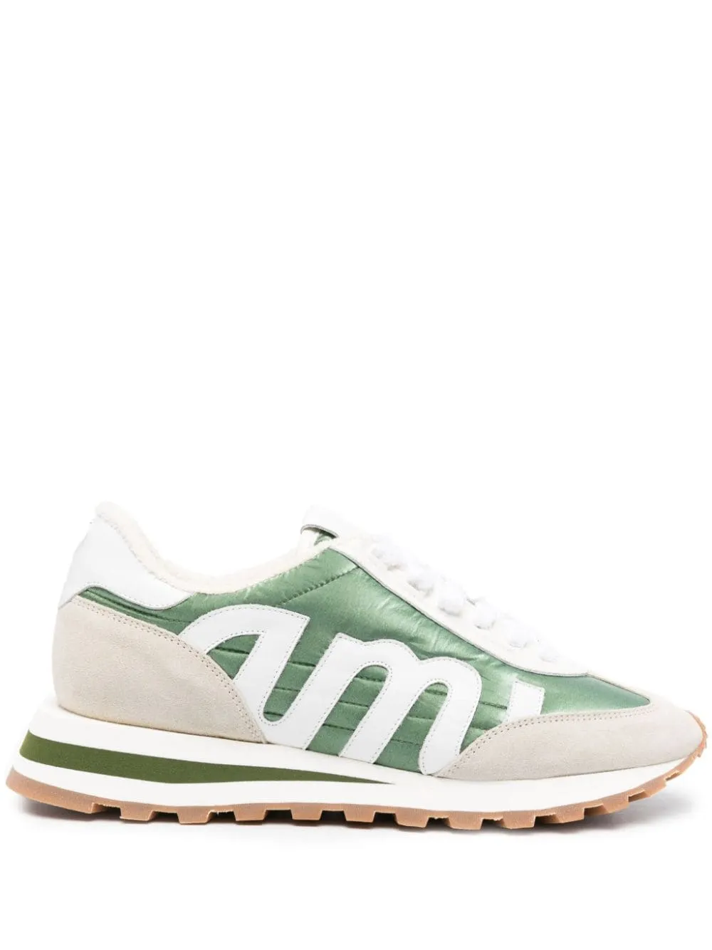 Ami pairs Rush panelled sneakers Ami pairs Rush panelled sneakers