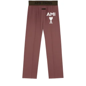 Effortless Sophistication – AMI Paris Puce Sweatpants
