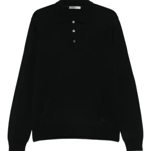 Ami paris long-sleeve polo shirt